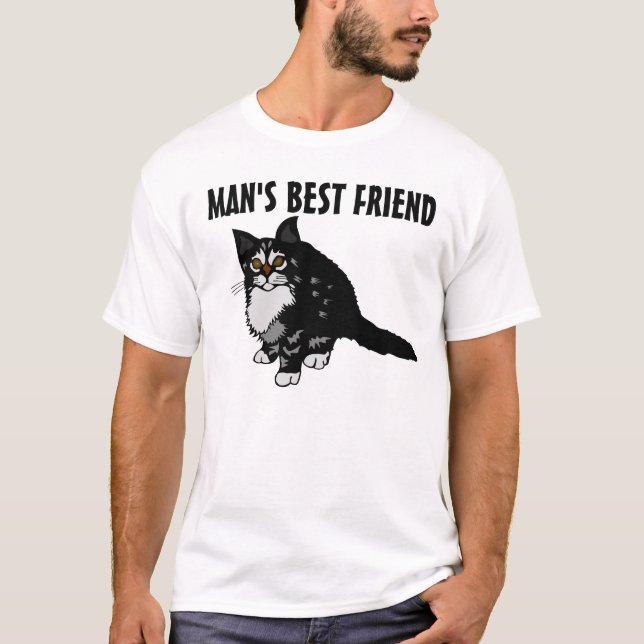 MÄNNISKOS BÄSTA VÄNND T-shirts (Framsida)