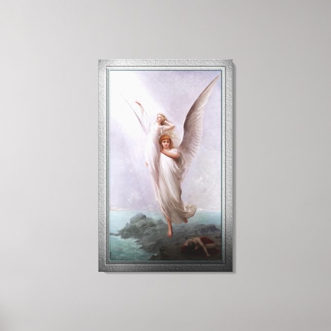 Människosolan av Luis Ricardo Falero Canvastryck (Framsida)