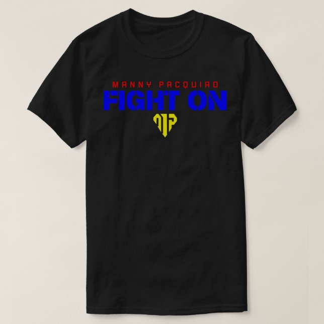 Manny Pacquiao kämpade den 1 T Shirt (Design framsida)