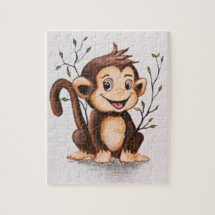 Manny the Monkey Pussel