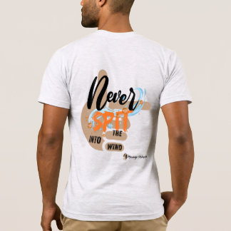 "Manny Wisdom" Spottar Aldrig I Motvind Roligt T Shirt