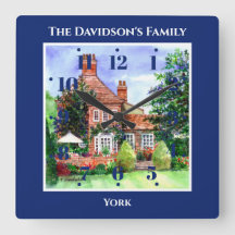 Manor House Heslington York England Blue