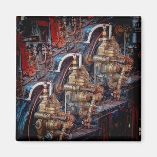 Manöverdon av ånglokomotiv magnet