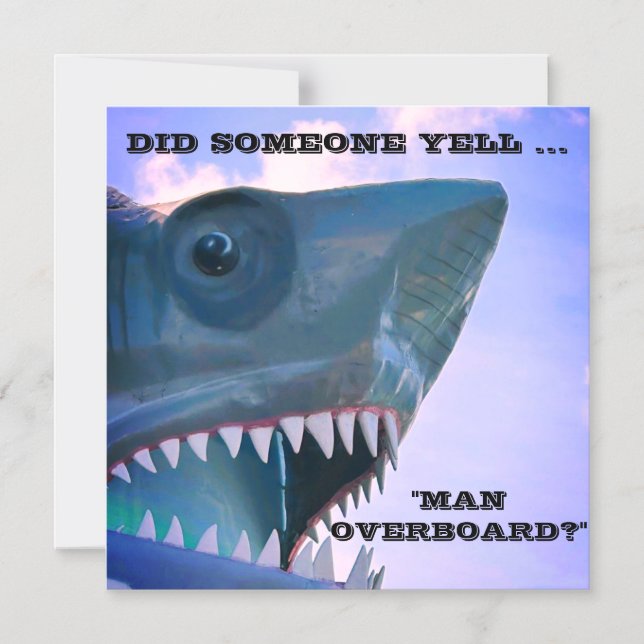 MANÖVERKORT SHARK CRUISE DOOR MAGNET (Framsida)