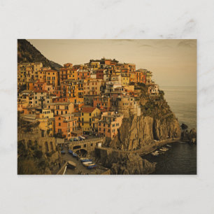 Manrola - Cinque Terre, italienskt vykort