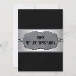 Mans 40-årsfest med mittlivskris inbjudningar
