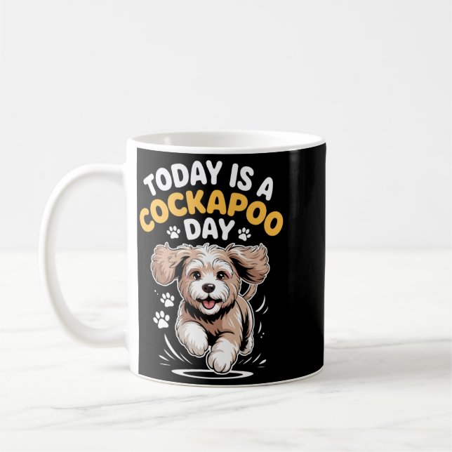 Mäns är en ApOO-dag kul söt hundras husdjursägare Kaffemugg (Vänster)