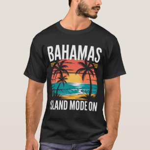 MANS BAHAMAS TSHIRT Island Mode På Sommarstrand T Shirt