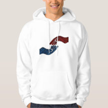 Mans Basic Hoodie - Samarbete