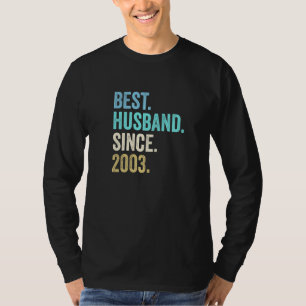 Mäns bästa make sedan 2003 19-års bröllopsdag t shirt