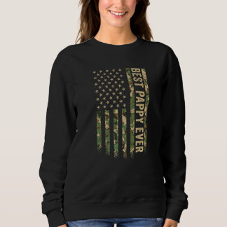 Mäns Bästa Pappa Någonsin Amerikansk Flagga Kamouf T Shirt