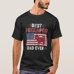 Mäns bästa Peekapoodad någonsin Amerikansk flagga T Shirt