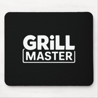 Mäns BBQ grillmästare bakgårdsbarbecue rökkung Musmatta