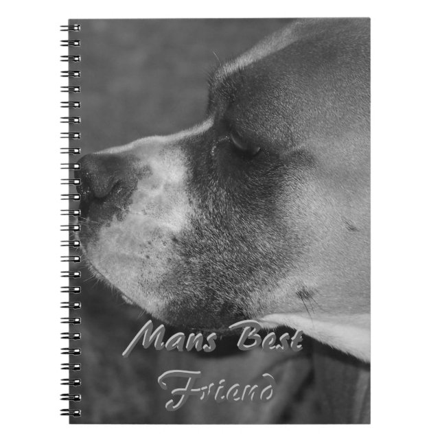 Mans Best Friend Anteckningsbok (Framsidan)