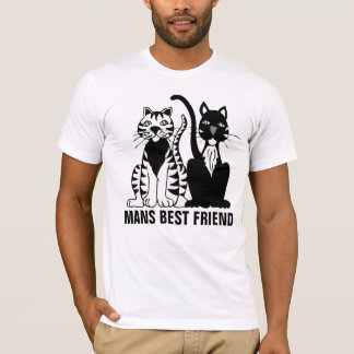Mans Best Friend, Cat T_shirts T Shirt