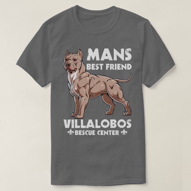 Mans Best Friend Villalobos  T Shirt (Design framsida)