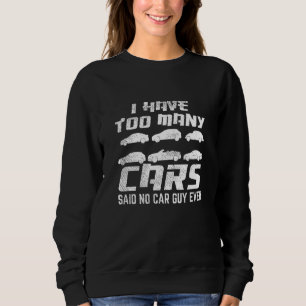 Mans Bil Guy För Bilmekaniker För Många Bilar 2 T Shirt