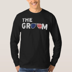 Mans Bröllop Brudgum Svärmannen Sängvätning Bröllo T Shirt