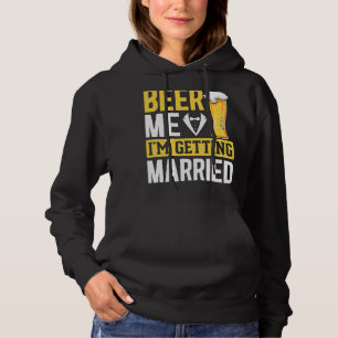 Mans Bröllop Groom Dricker Öl Äktenskap Spenat T Shirt