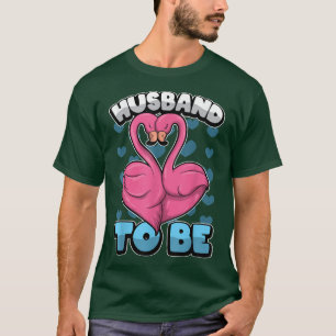 Mäns bröllop manlig brudgum stag fest Flami T Shirt