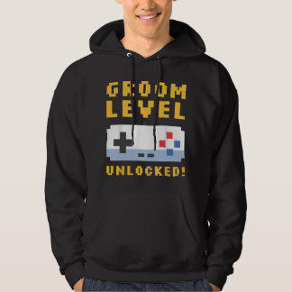 Mans Bröllopsnivå Upplåst - Sällskapsresa Brudgum Hoodie