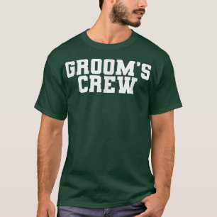 Mäns Bröllopsteam Svärmansfest Bröllop Män Roligt T Shirt