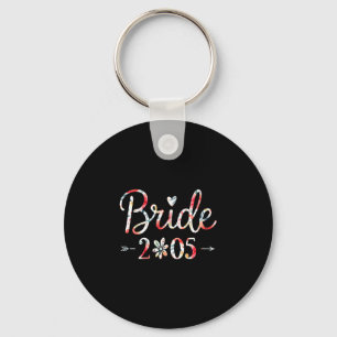 Mans brud är 2025 gift bröllop brudpartaj nyckelring