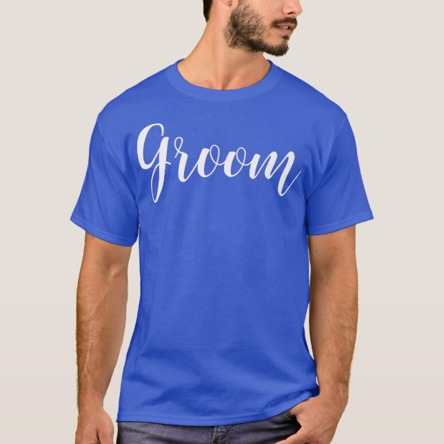 Mans Brud Och Brudgum s T-shirts Tee Att Vara Prec (Framsida)