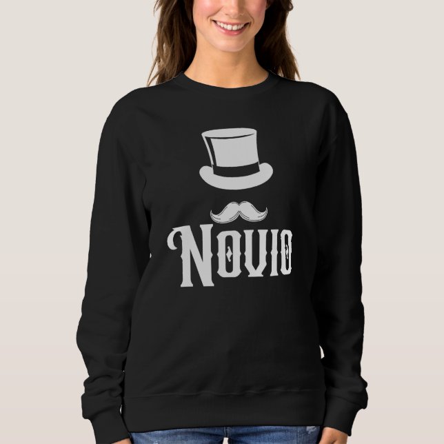 Mans Brudgum Lag Team Spanska Möhippa Del T Shirt (Framsida)