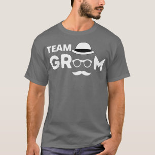 Mans Brudgumme svensexa brudgummar för bröllop ell T Shirt