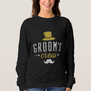 Mans Brudgummens Besättning Förlovning Sängledning T Shirt