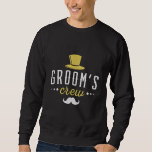 Mans Brudgummsgäng Förlovning Sängvätning Brudgumm Lång Ärmad Tröja