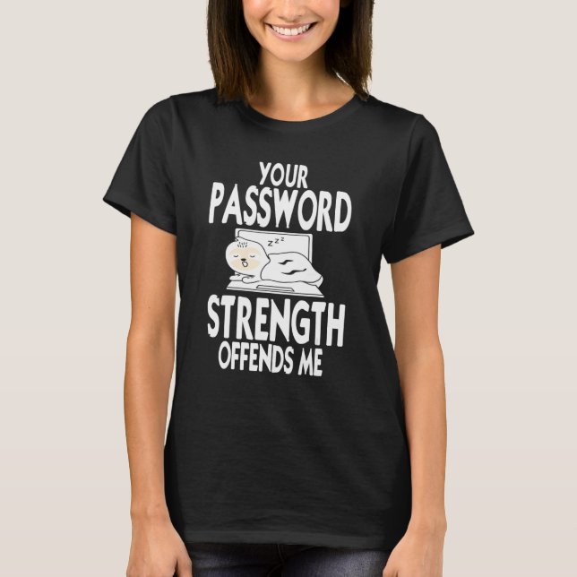 Mäns cyber säkerhetsexpert för White Hat Hacker De T Shirt (Framsida)