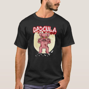 Mans Dadcula Dracule Vampire Pappa Halloweenfest F T Shirt