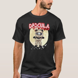 Mans Dadcula Dracule Vampire Pappa Halloweenfest F T Shirt