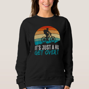 Mans Det Är Bara En Kulle Mountainbike MTB Cyklist T Shirt