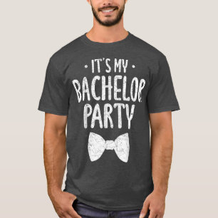 Mans Det Är Min Sängkarlsfest Bröllop Groom Rolig T Shirt