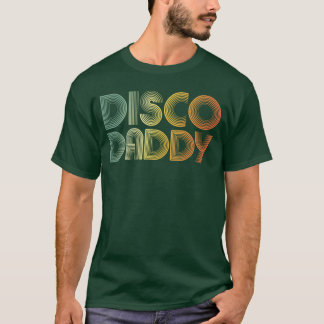Mans Disco Daddy Retro 60-70-tals Kostym Pappa F T Shirt