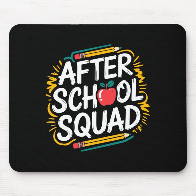 Mäns efter skolans program undervisning och team e musmatta (Framsidan)