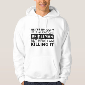 Mans fantastiska brudsmannens hoodie