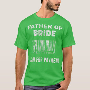 Mans far till bruden bröllop bröllop möhippa t shirt