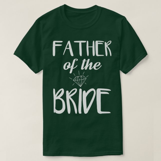 Mäns far till bruden möhippa  t shirt (Design framsida)