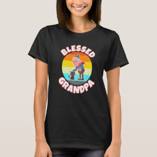 Mäns farfar ålderdom vishet farfar välsigna snäll t shirt