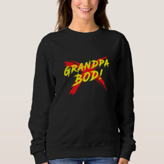 Mäns Farfar Bod Tyngdlyftare Gag Övning Gym Gra T Shirt