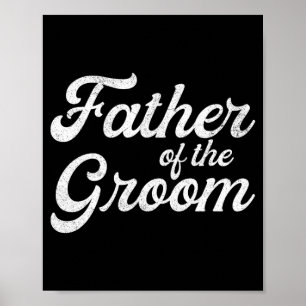 Mans farfar brudgum T-shirts för män roliga Poster