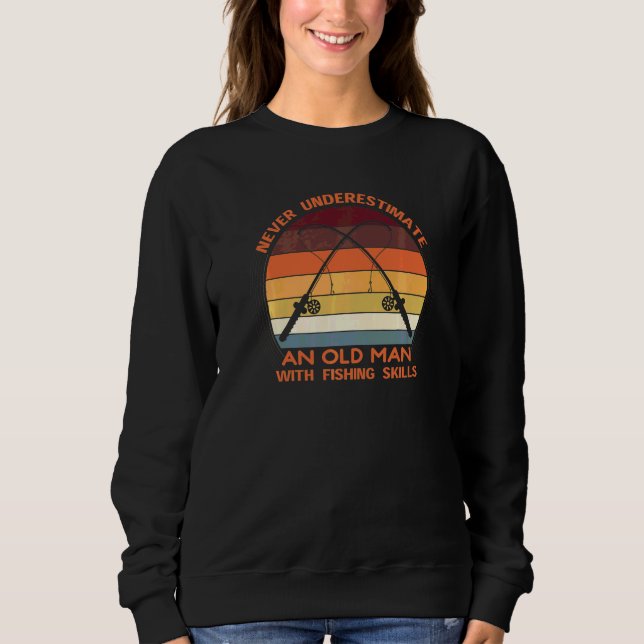 Mans Fiske Farfar Fiskare Fader 3 T Shirt (Framsida)