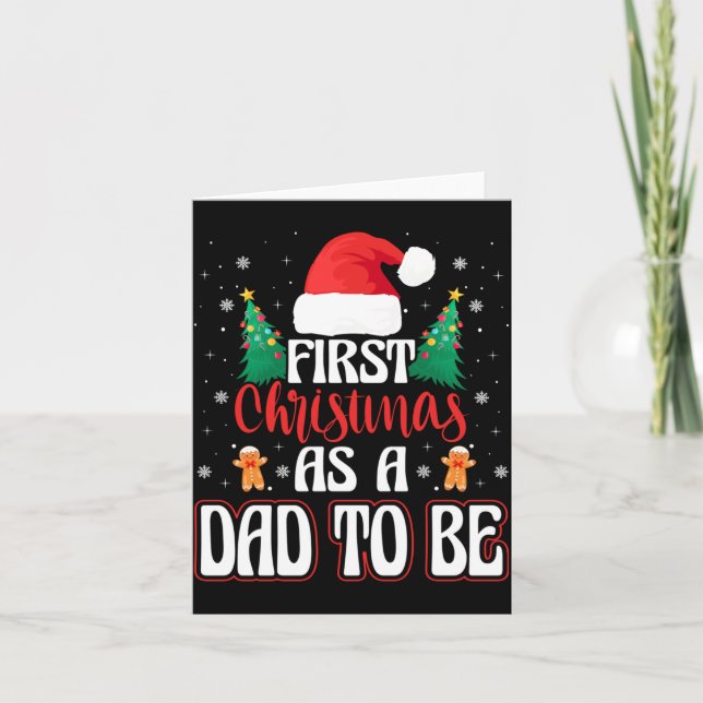 Mäns första jul som blivande pappa - Bebis Kort (Framsida)