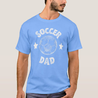 Mans Fotboll Pappa Familj Fotbollslag Spelare Spor T Shirt