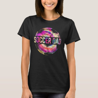 Mäns fotbollspappa Fotboll Tie Dye Pappa Pappa Vi T Shirt