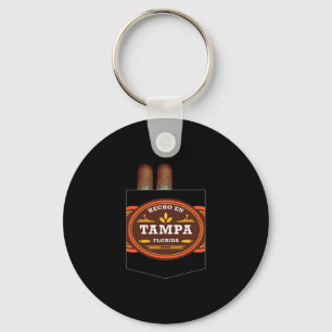 Mäns gjort i tampa cigarrälskare ybor city tampa nyckelring